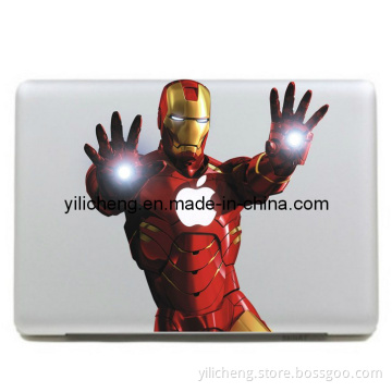 for MacBook Air iPad Tablet PC Metal Man Skin Sticker